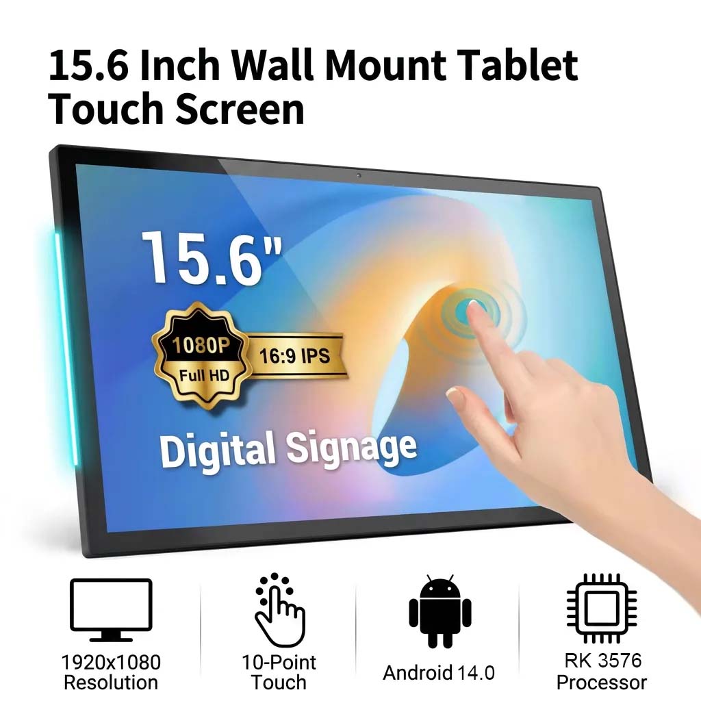 Home Bar Android - 15 Inch 16:10 Wall Mount Android