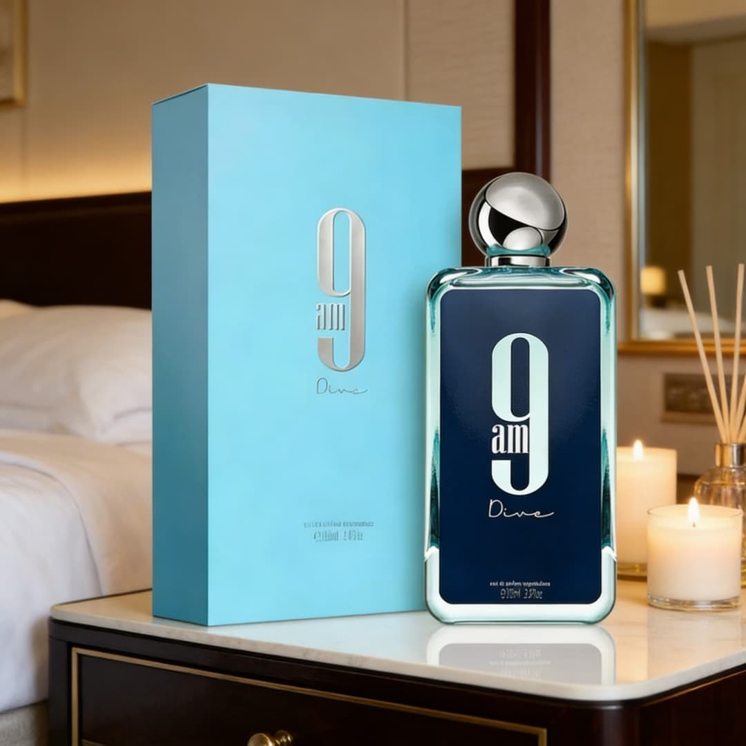 Home Bar Accessories - 9am Dive EDP | Sleek blue