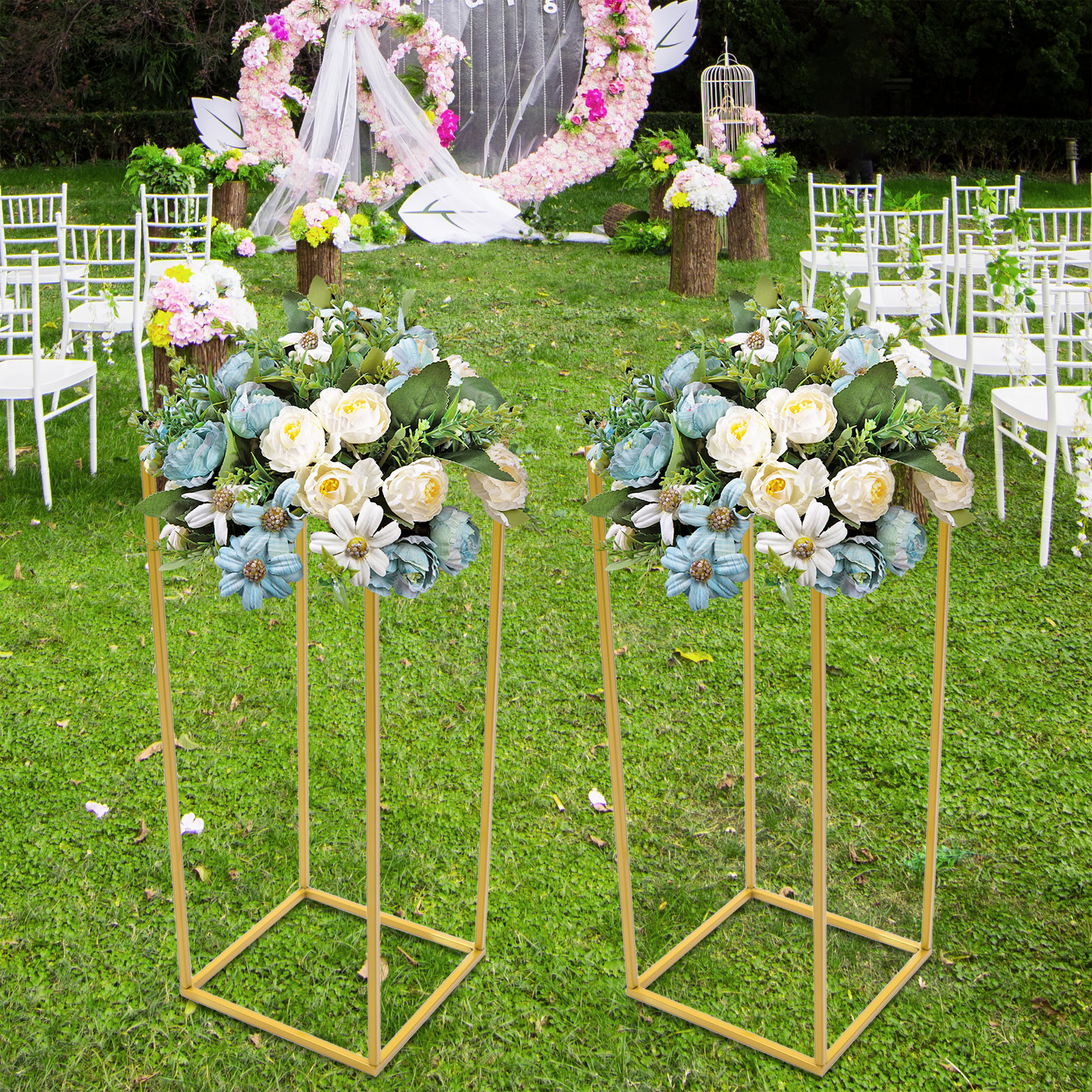 Multi-Scene Golden Flower Cent - Home Bar Stand recensie en prijs