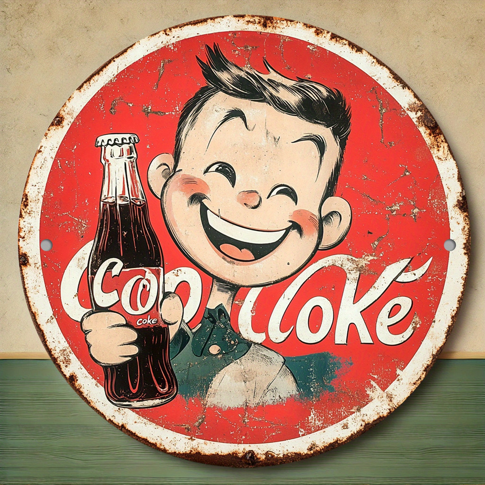Vintage-Style Cola Advertiseme - Home Bar Cafe recensie en prijs