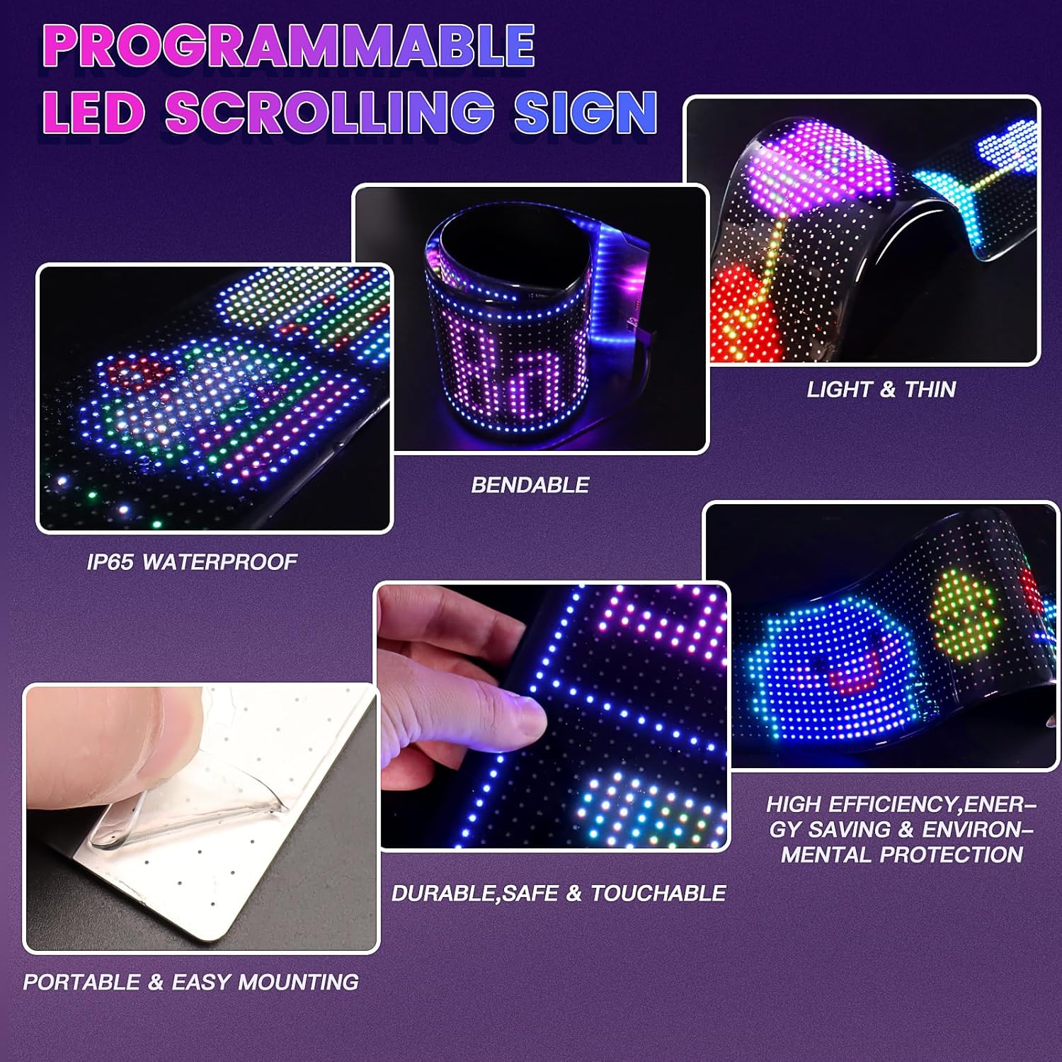 Programmable LED Matrix Panel  - Home Bar Signs recensie en prijs
