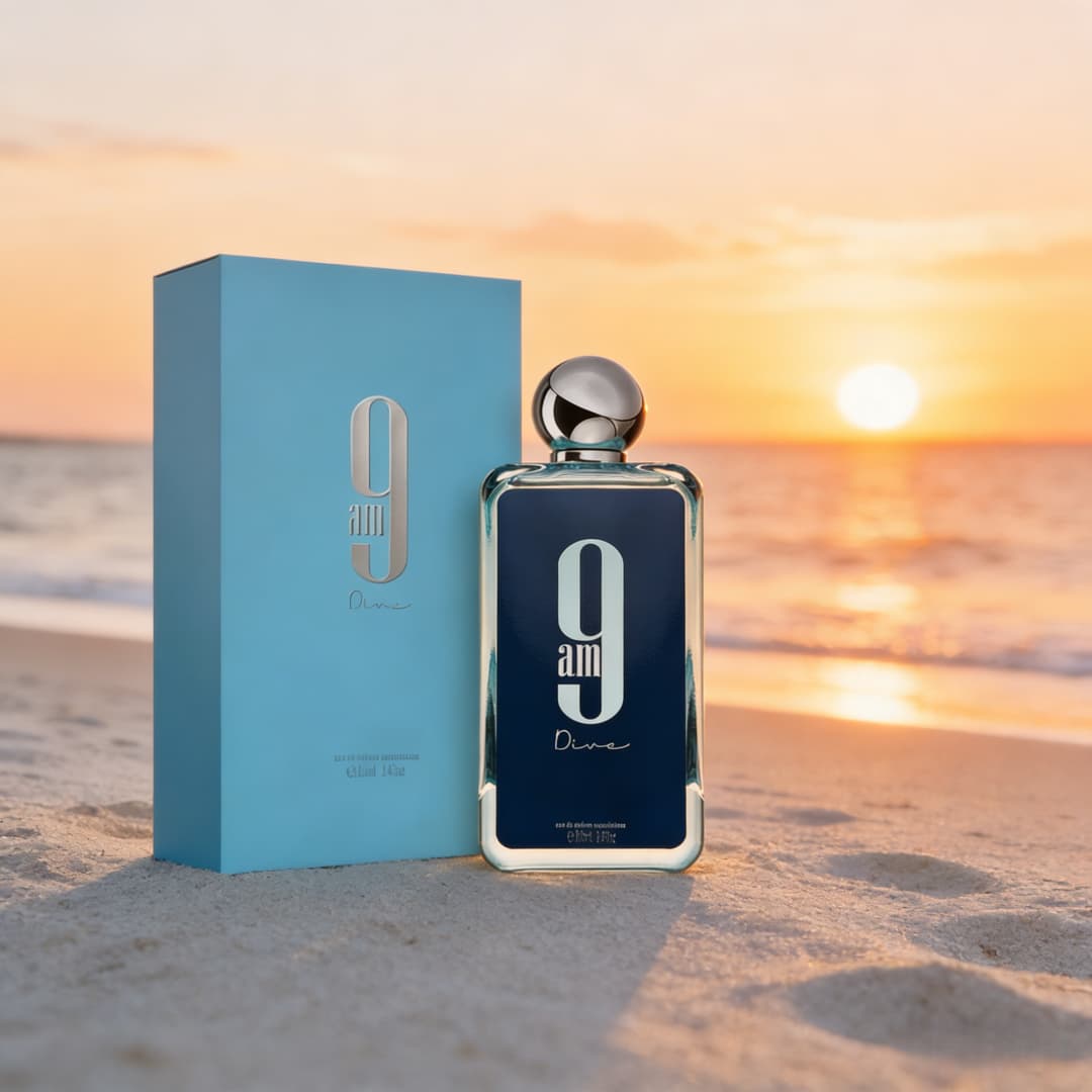 9am Dive EDP | Sleek blue glas - Home Bar Accessories recensie en prijs