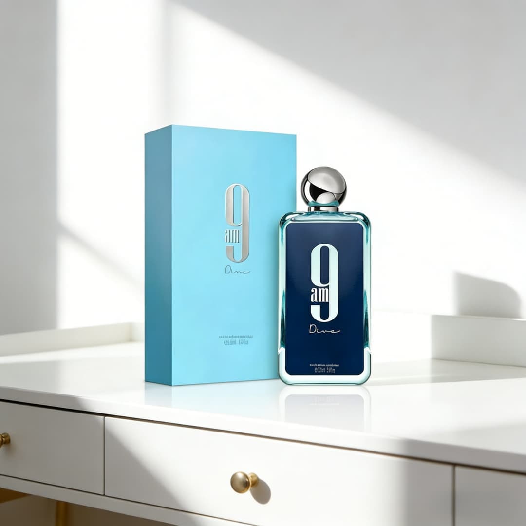 9am Dive EDP | Sleek blue glas - Home Bar Accessories recensie en prijs