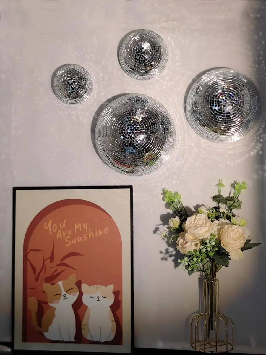 New Wall Disco Ball Mirrored D - Old Fashioned Glass recensie en prijs