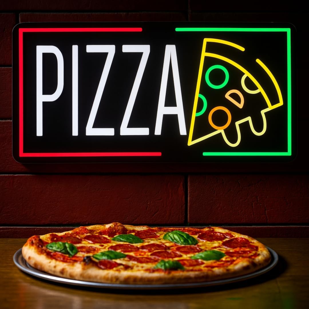 Pizza Neon Sign Business USB L - Home Bar Signs recensie en prijs