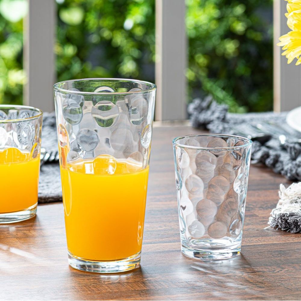 12-Piece Elegant Stackable Gla - Highball Glass Set recensie en prijs