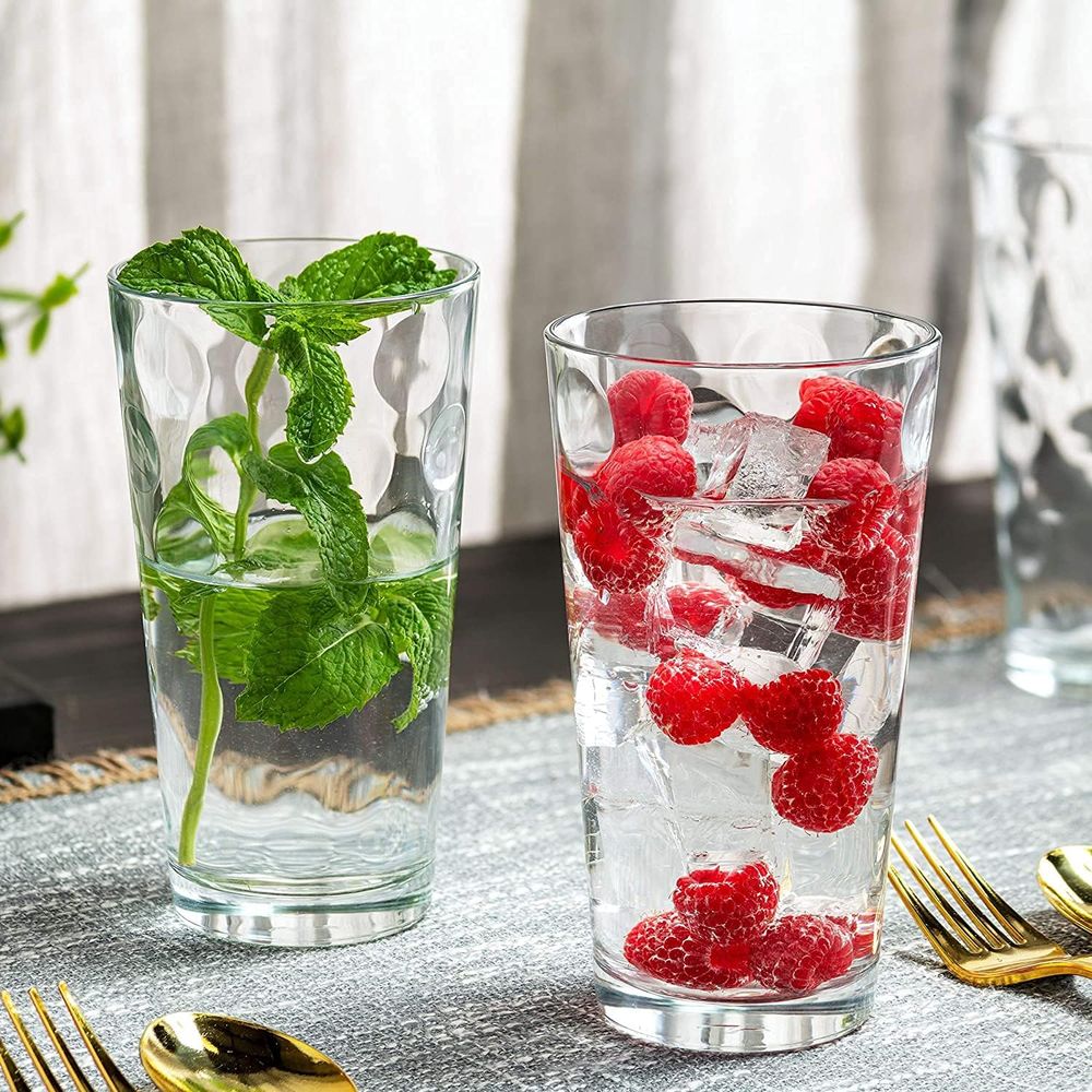 12-Piece Elegant Stackable Gla - Highball Glass Set recensie en prijs