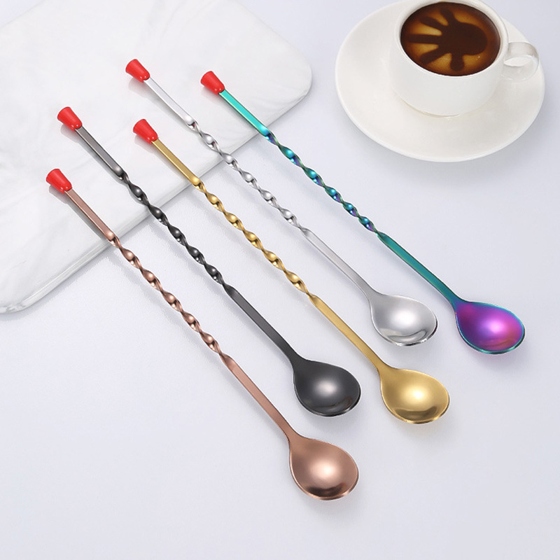 100Pcs/Lot Stainless Steel Twi - Bar Spoon Twisted recensie en prijs