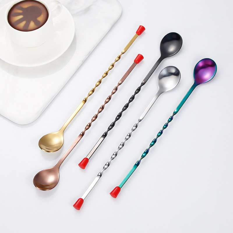 100Pcs/Lot Stainless Steel Twi - Bar Spoon Twisted recensie en prijs