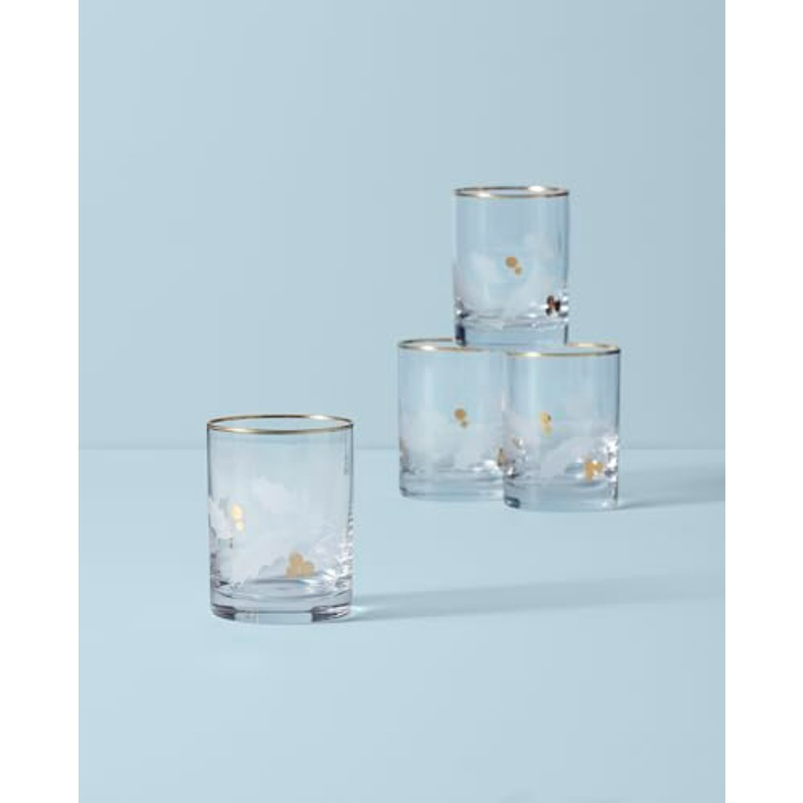 886861 Holiday Gold 4Piece Dou - Old Fashioned Glass recensie en prijs