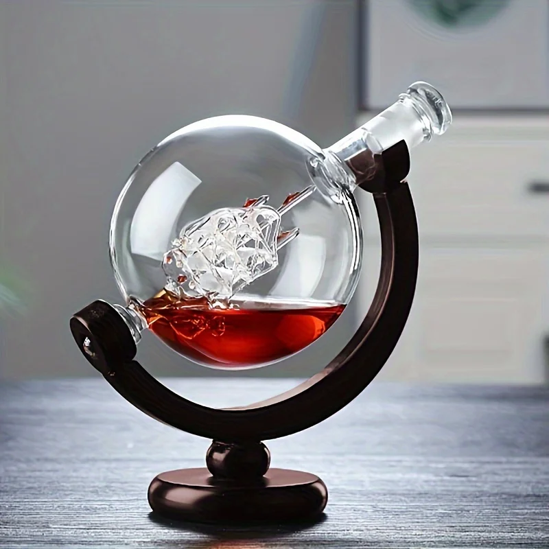 Globe Shaped Whiskey Decanter  - Decanter Globe Set recensie en prijs
