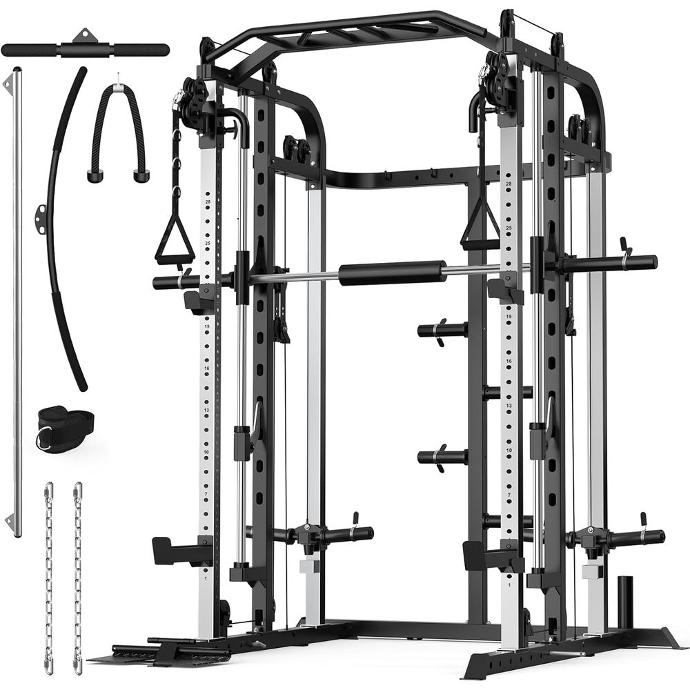 Versatile Power Cage with Adju - Home Bar And Gym recensie en prijs