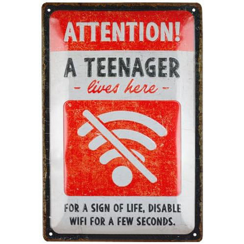 Metal Tin Signs Warning No Smo - Home Bar Cafe recensie en prijs