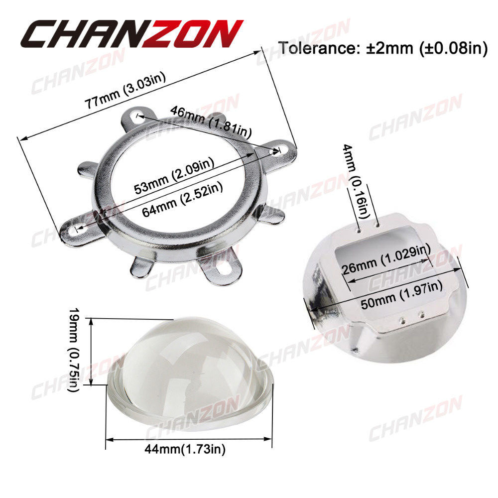 44mm Lens Reflector Collimator - Highball Glass Set recensie en prijs