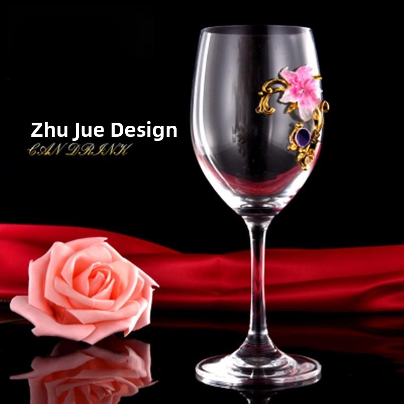 Elegant Enamel Red Wine Glasse - Highball Glass Set recensie en prijs