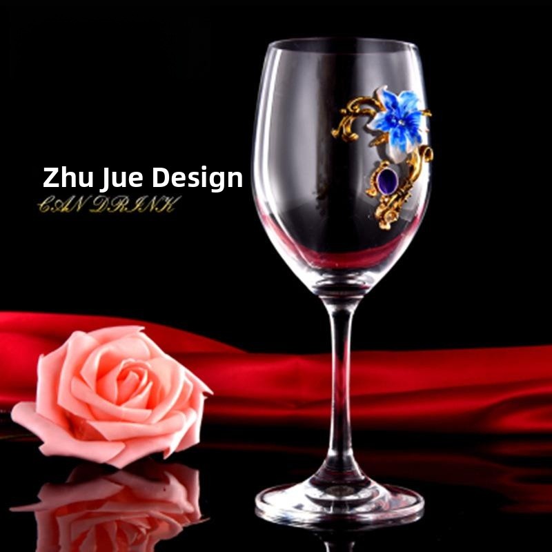 Elegant Enamel Red Wine Glasse - Highball Glass Set recensie en prijs