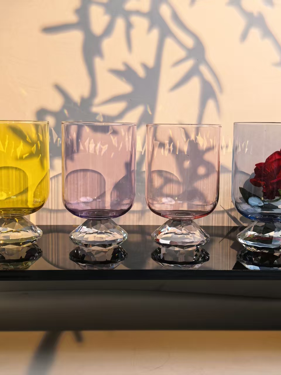 Diamond Cut Wine Glasses Set o - Highball Glass Set recensie en prijs