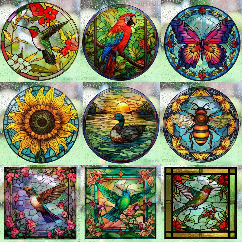 Retro Colorful Stained Humming - Old Fashioned Glass recensie en prijs