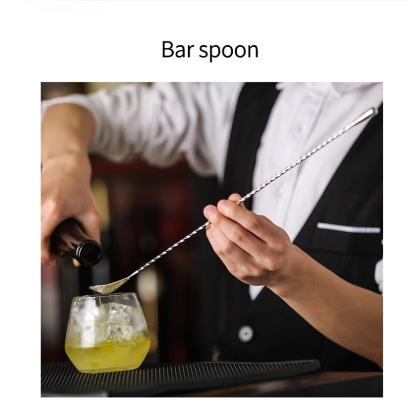 1Pcs Cocktail Bar Spoon Stainl - Bar Spoon Twisted recensie en prijs