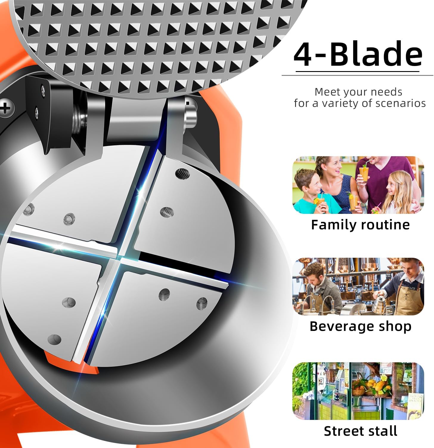 4-Blades Ice Shaver, Electric  - Ice Pick Pick recensie en prijs