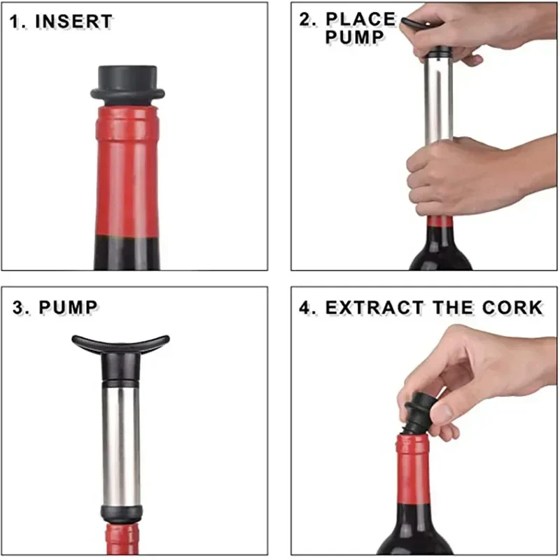 Vacuum Wine Pump Kit with Wine - Wine Preservation Pump recensie en prijs
