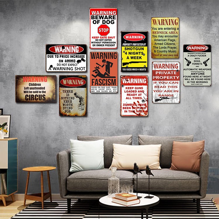 Bar Home Wall Decoration Tin M - Home Bar Signs recensie en prijs
