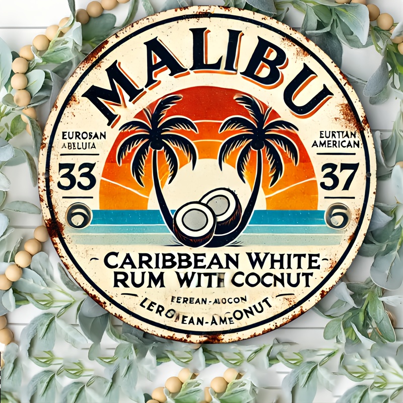 Vintage Malibu Rum Coconut Alu - Home Bar Accessories recensie en prijs