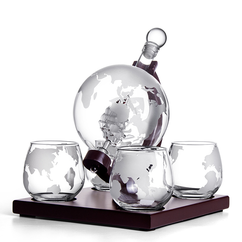 Globe Decanter Creative Glass  - Decanter Globe Set recensie en prijs