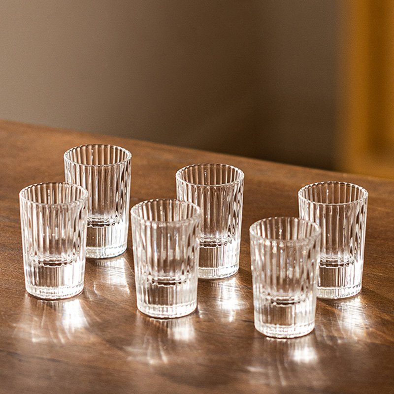 6pcs Set 20ml Striped Foreign  - Old Fashioned Glass recensie en prijs