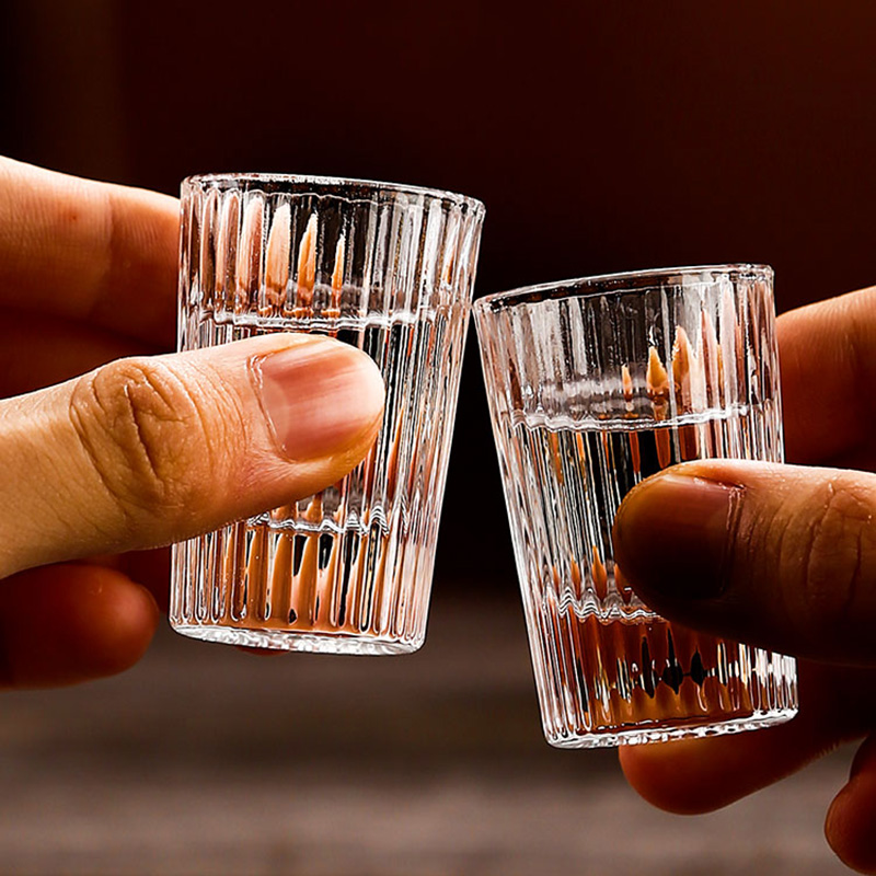 6pcs Set 20ml Striped Foreign  - Old Fashioned Glass recensie en prijs