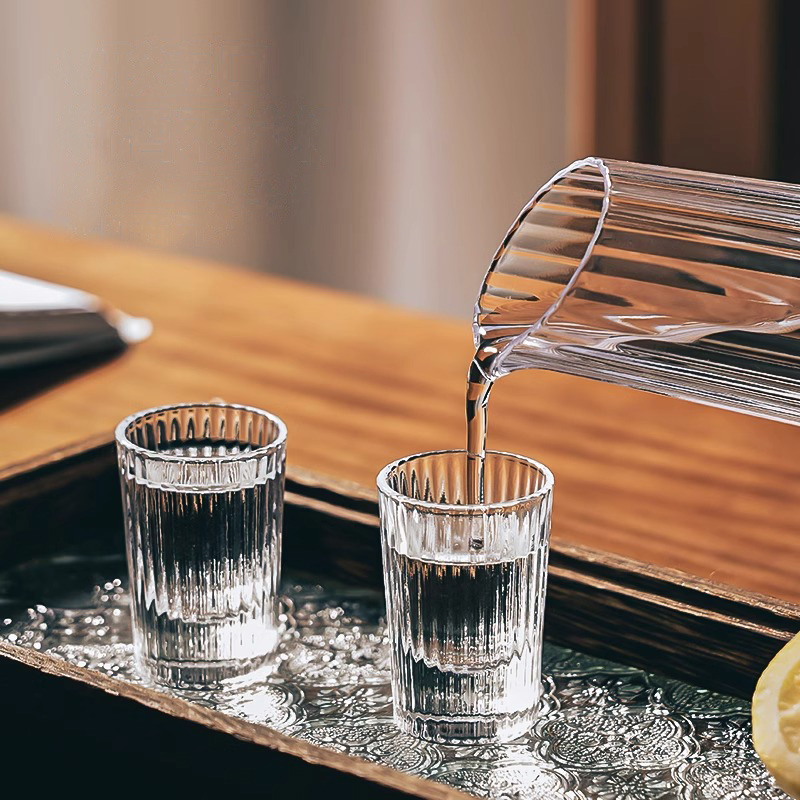 6pcs Set 20ml Striped Foreign  - Old Fashioned Glass recensie en prijs