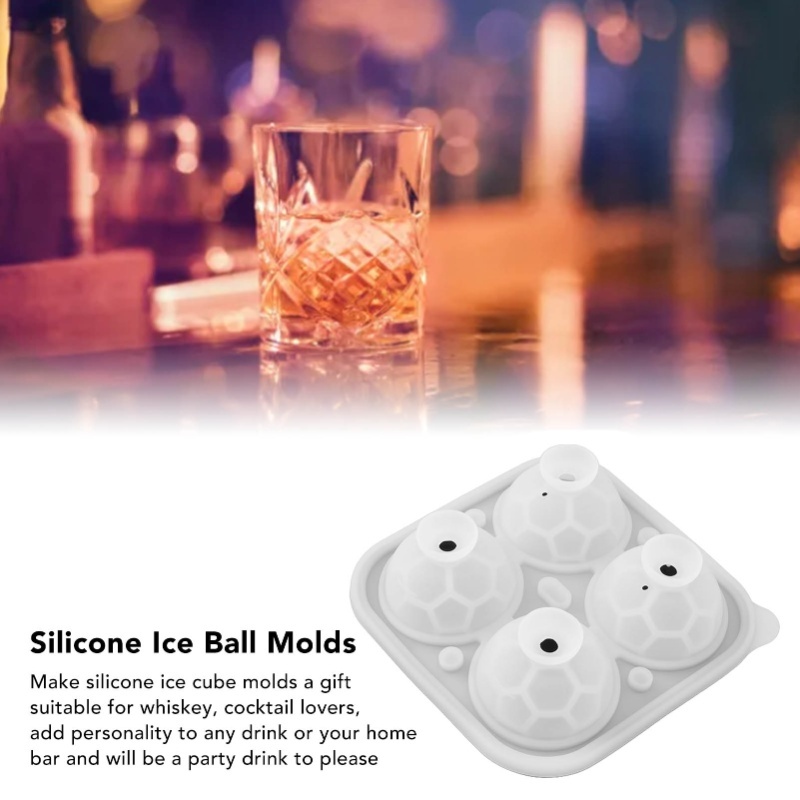 2Pcs Silicone Ice Cube Molds F - Ice Mold Sphere recensie en prijs