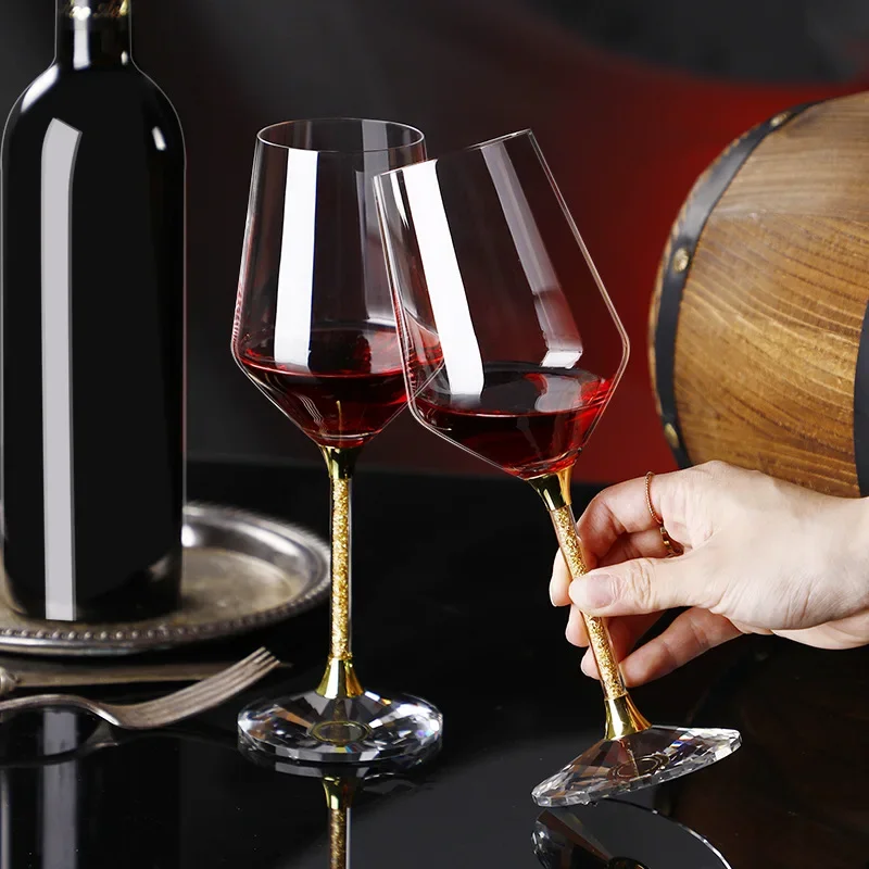 420ml Gold crystal red wine gl - Highball Glass Set recensie en prijs