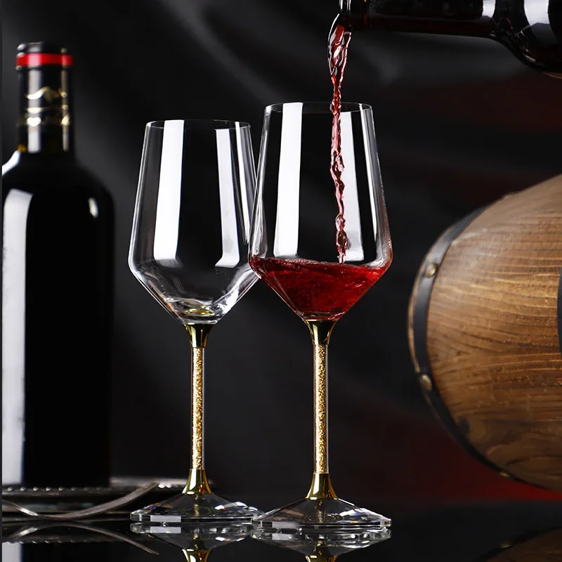 420ml Gold crystal red wine gl - Highball Glass Set recensie en prijs