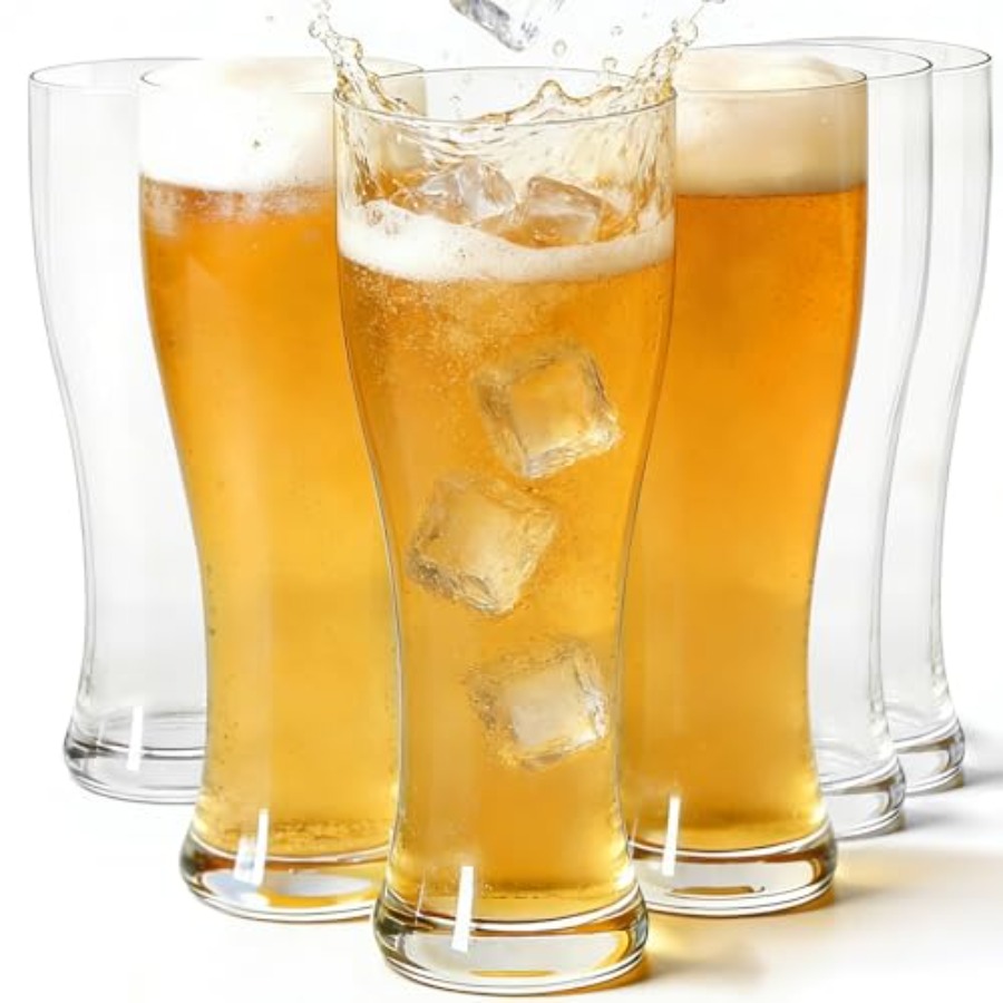 18 oz Pilsner Beer Glasses Set - Highball Glass Set recensie en prijs