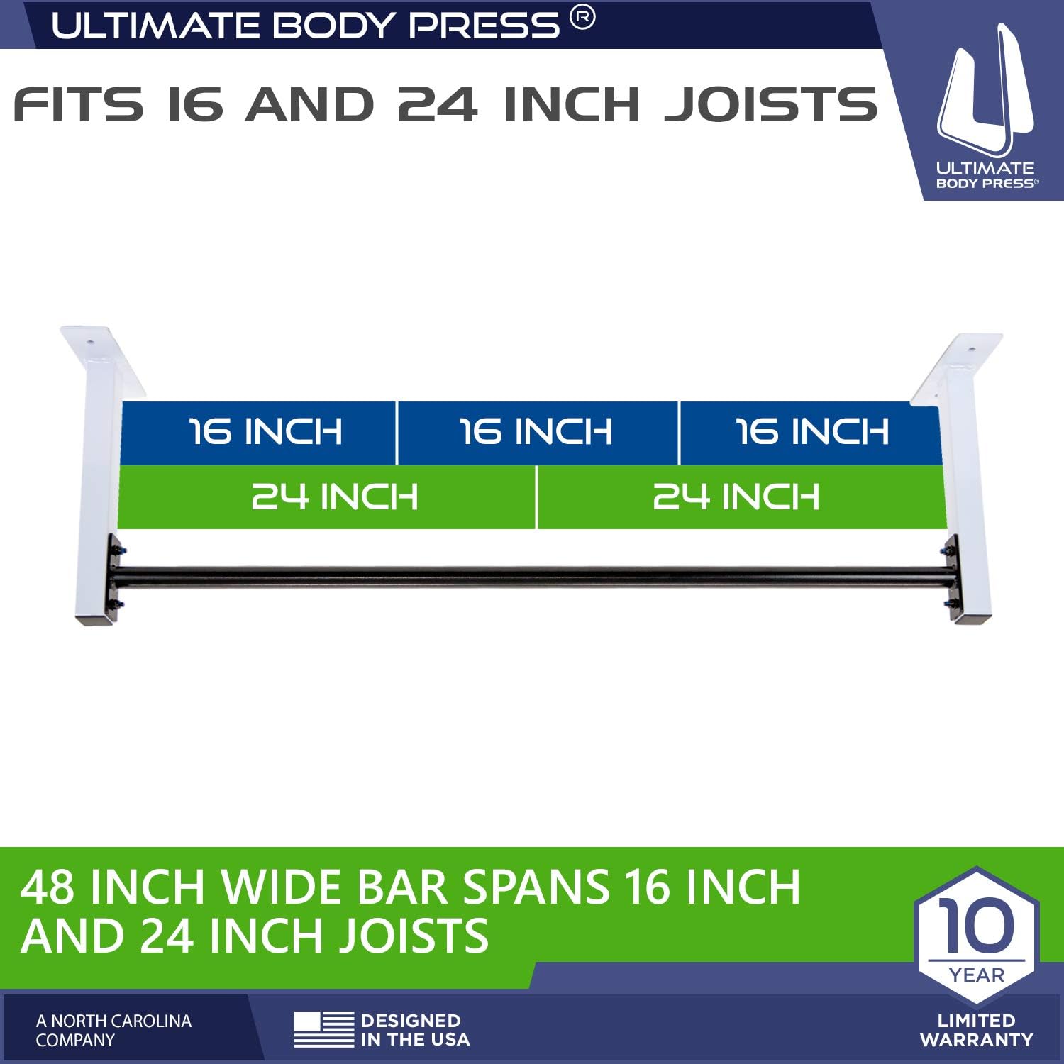 Ceiling Pull Up Bar with 48-In - Home Bar And Gym recensie en prijs