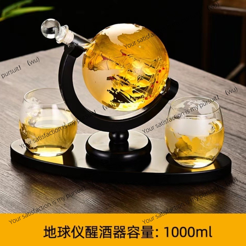 Creative Whiskey Glass Bottle  - Decanter Globe Set recensie en prijs