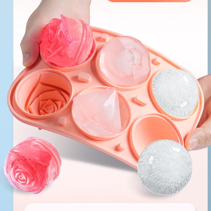 3D Rose Diamond Round Ice Cube - Ice Mold Sphere recensie en prijs