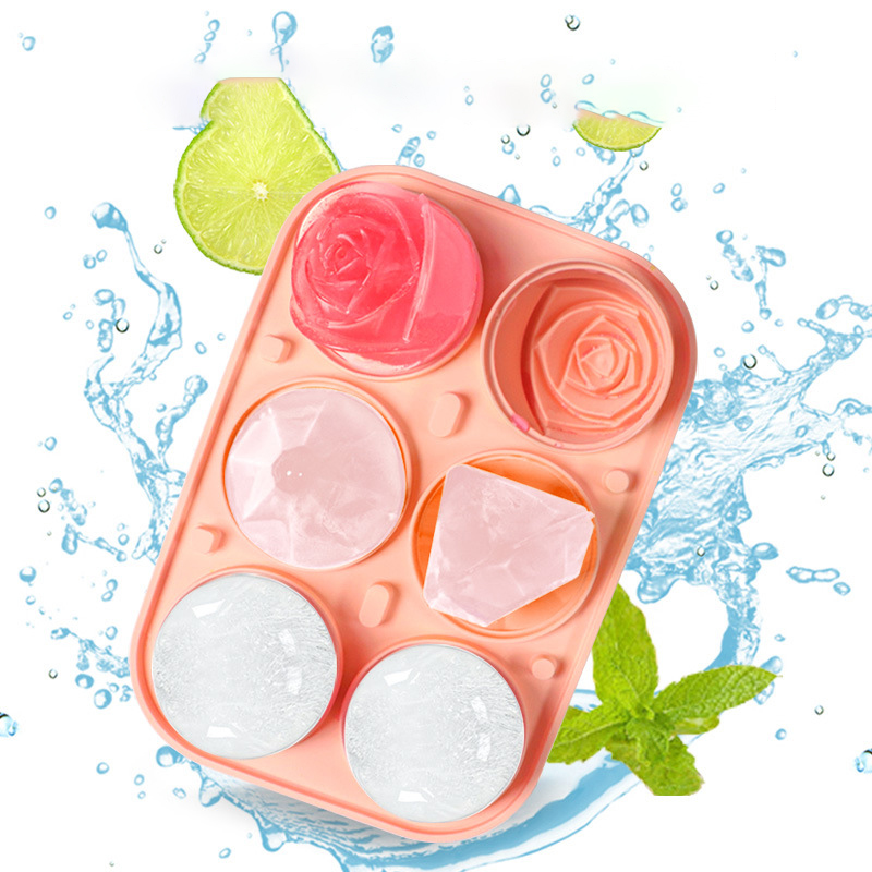 3D Rose Diamond Round Ice Cube - Ice Mold Sphere recensie en prijs