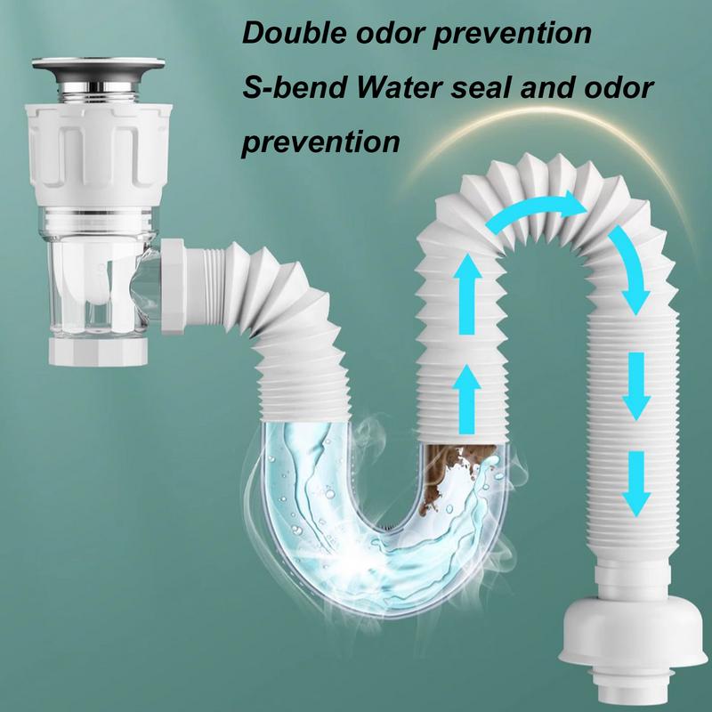 Telescoping Anti-odor Drain Pi - Home Bar Sink recensie en prijs