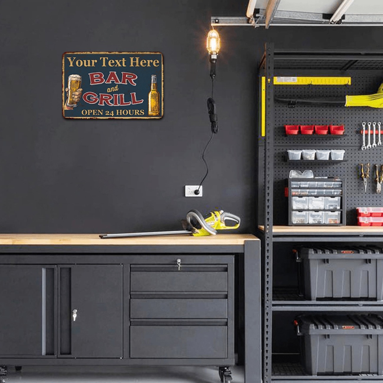 Customizable Bar & Grill Alumi - Home Bar Signs recensie en prijs