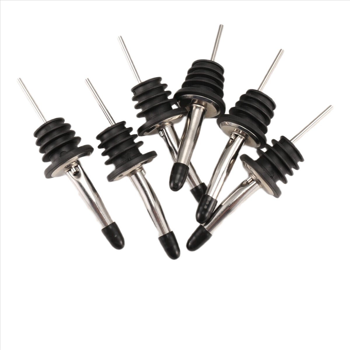 HITL 6Pcs Stainless Steel Pour - Speed Pourer Cap recensie en prijs