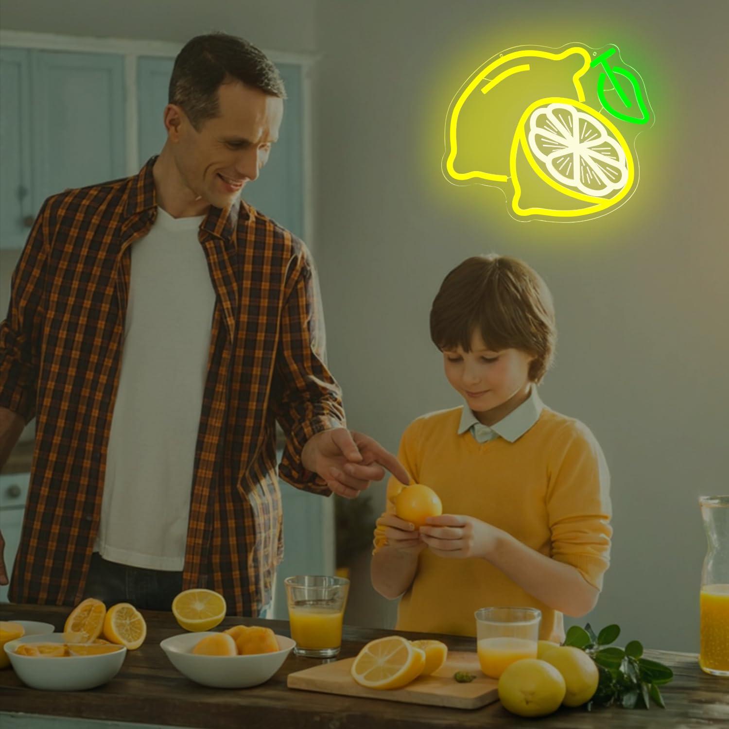 Lemon Neon Sign Dimmable LED L - Home Bar Signs recensie en prijs