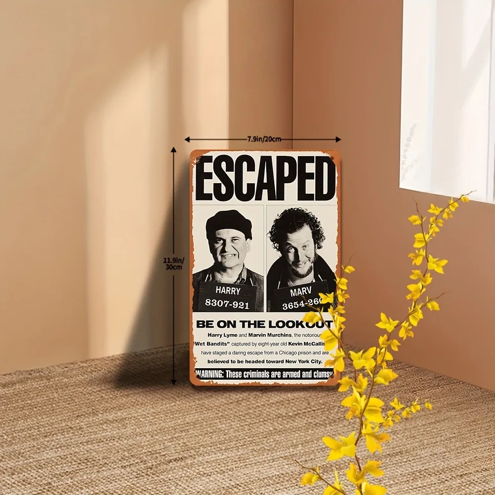 Vintage Home Alone Sign, 1pc 8 - Home Bar And Restaurant recensie en prijs
