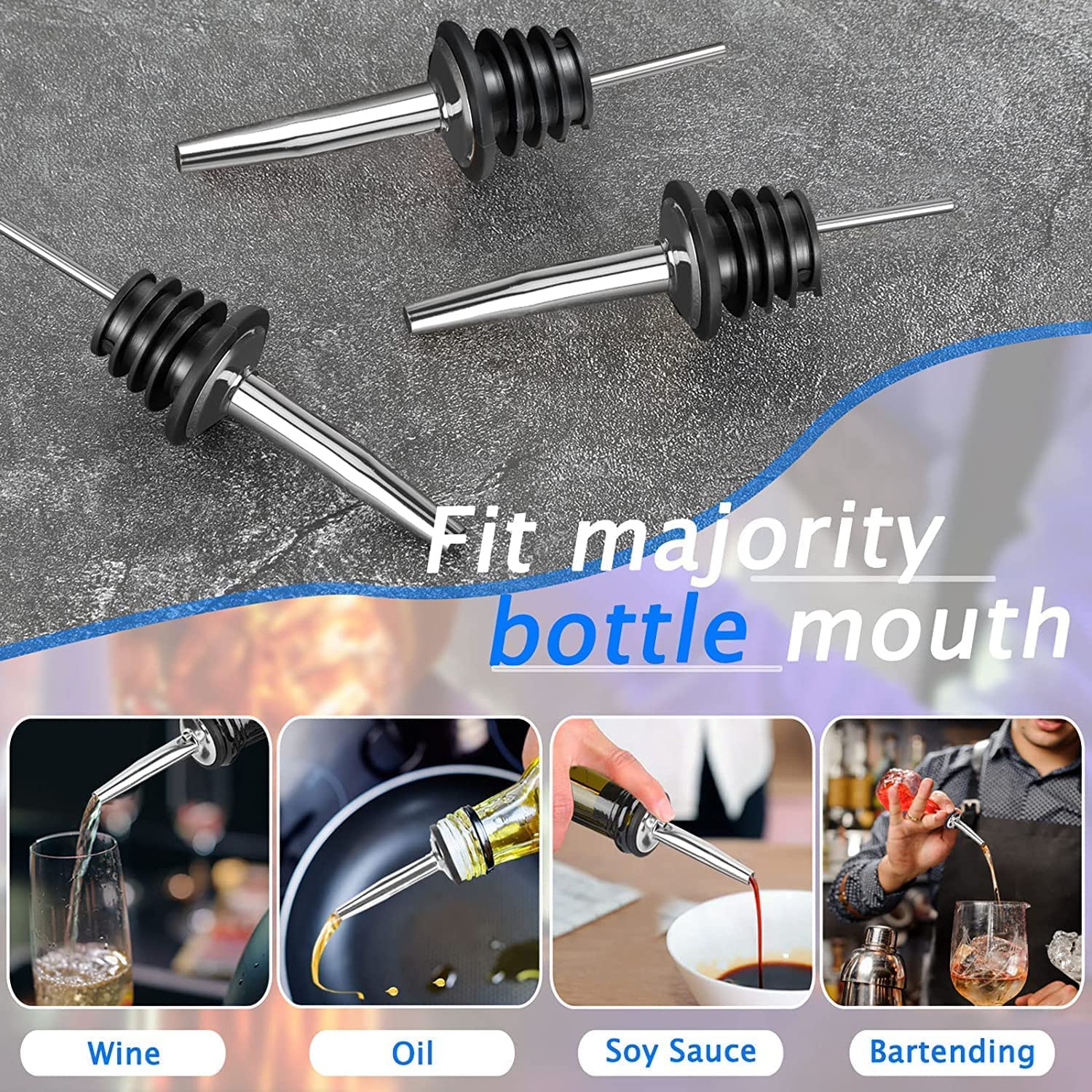 Liquor Pour Spout, Pour Spouts - Speed Pourer Cap recensie en prijs