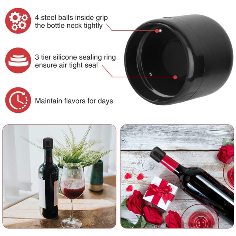 New 2PCS Vacuum Red Wine Bottl - Wine Preservation Pump recensie en prijs