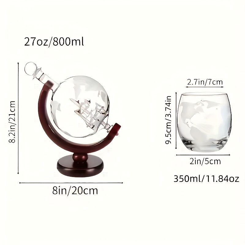 Whiskey Decanter Set for Men F - Decanter Globe Set recensie en prijs