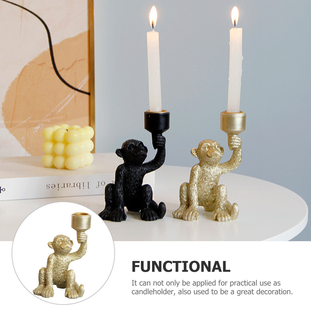 Resin Monkey Pillar Holder Des - Home Bar Stand recensie en prijs