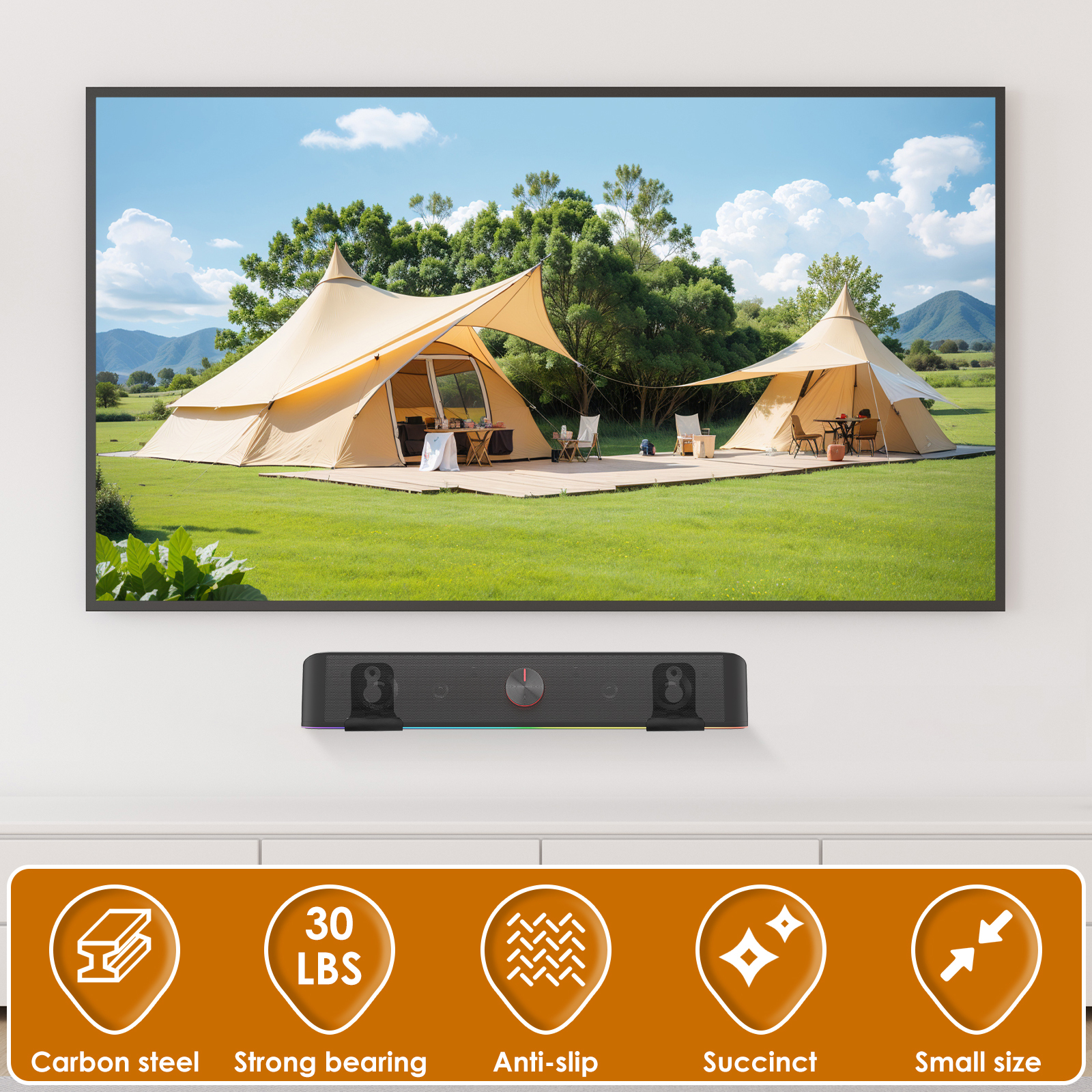 2Pcs Soundbar Speaker Stands W - Home Bar Stand recensie en prijs