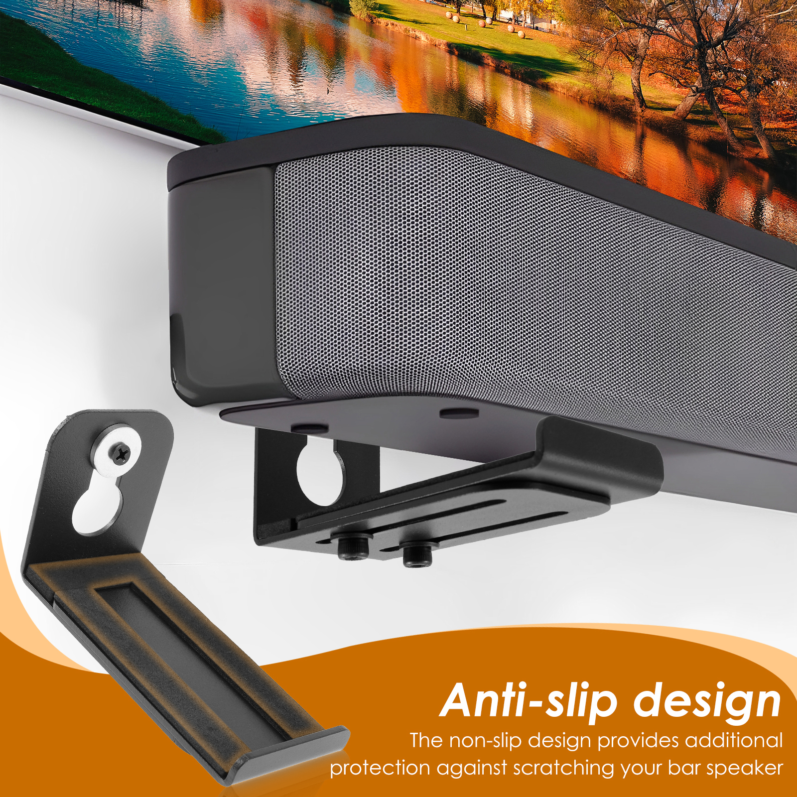 2Pcs Soundbar Speaker Stands W - Home Bar Stand recensie en prijs